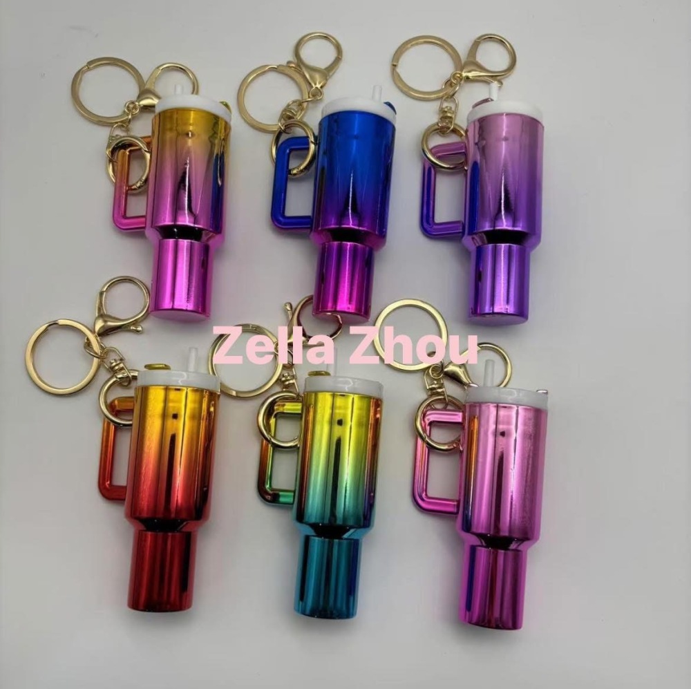 Zella Gradient 40oz Tumbler keychain mixed types
