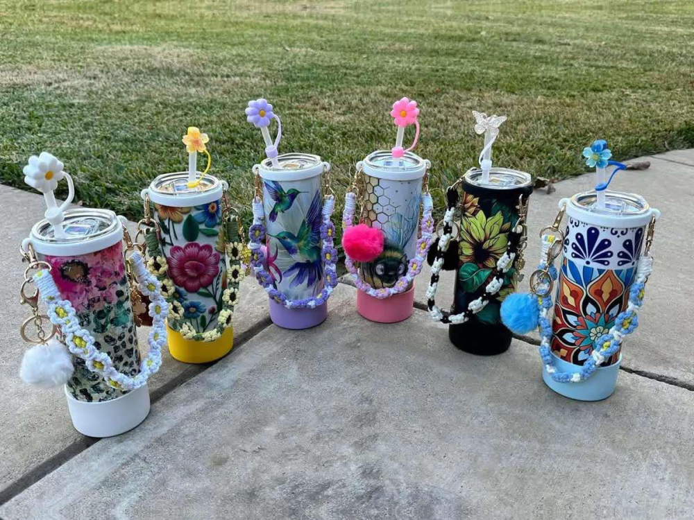 Zella New Tumbler's Accessories Sets Decoration