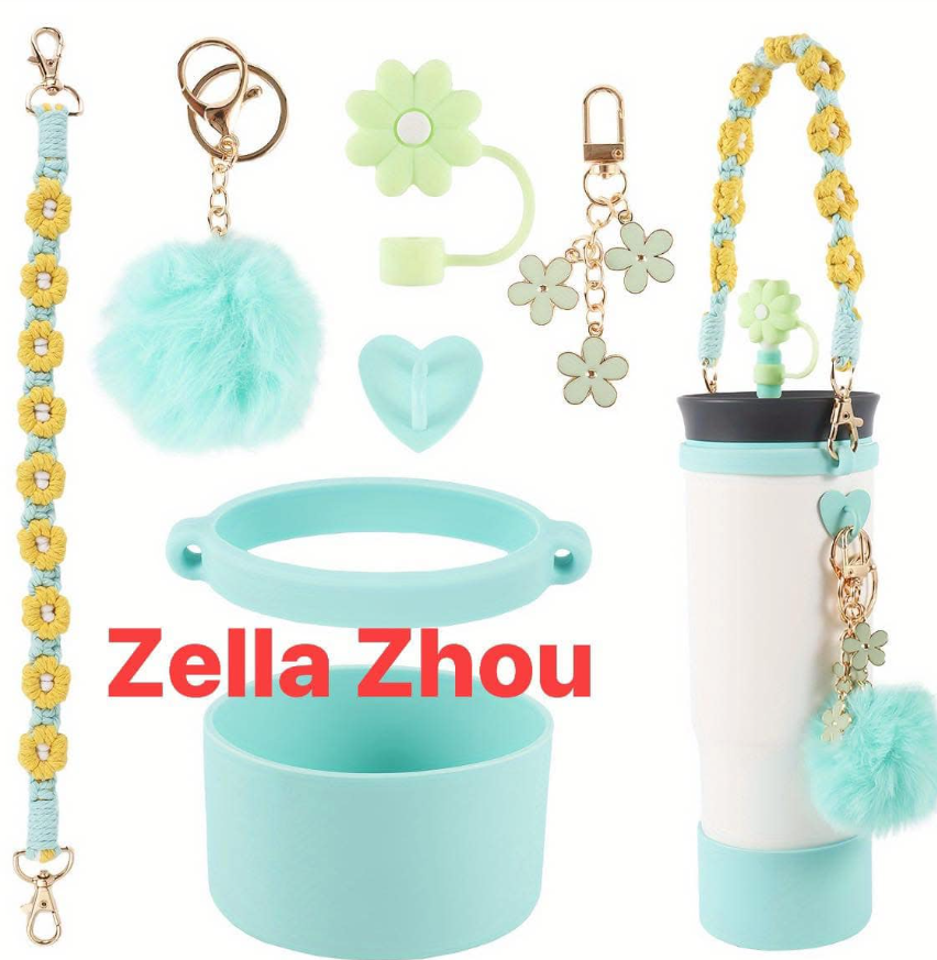 Zella New Tumbler's Accessories Sets Decoration