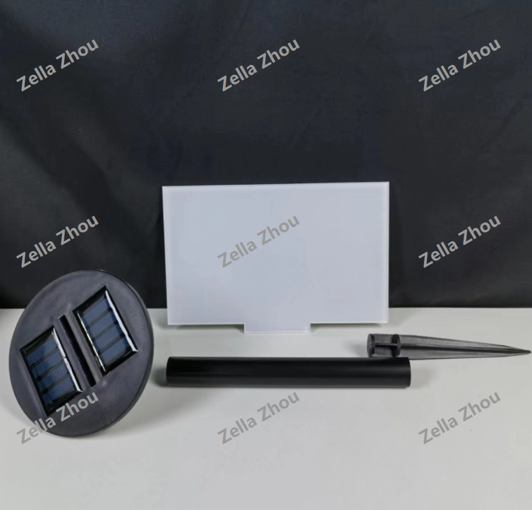 Zella  Acrylic Solar Outdoor Light Memorial Gift CHINESE WAREHOUSE