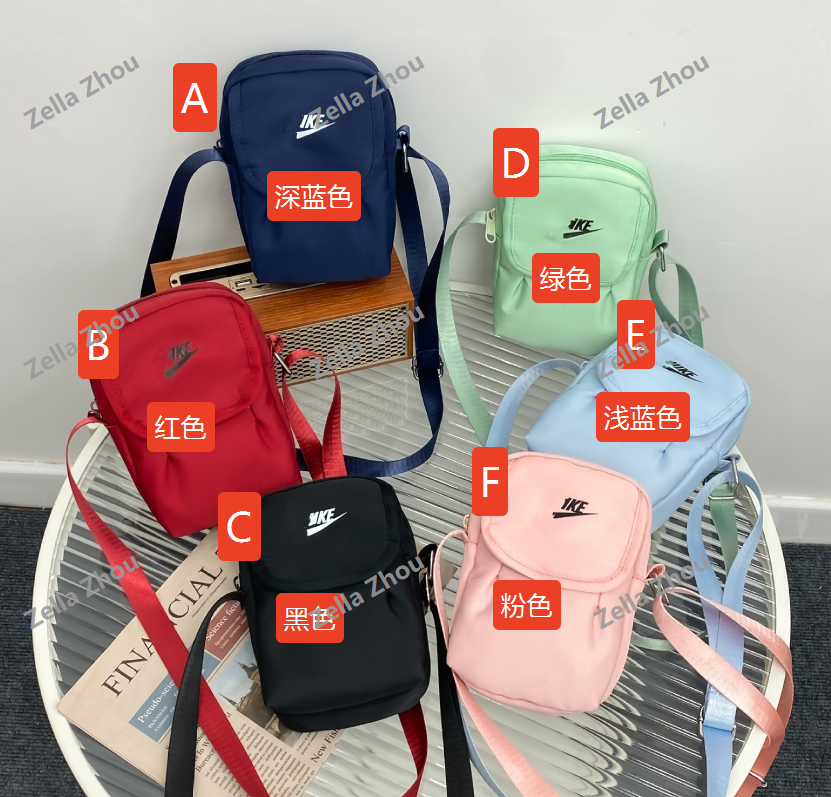 Zella 2025 Popular Crossbody bags mix colors