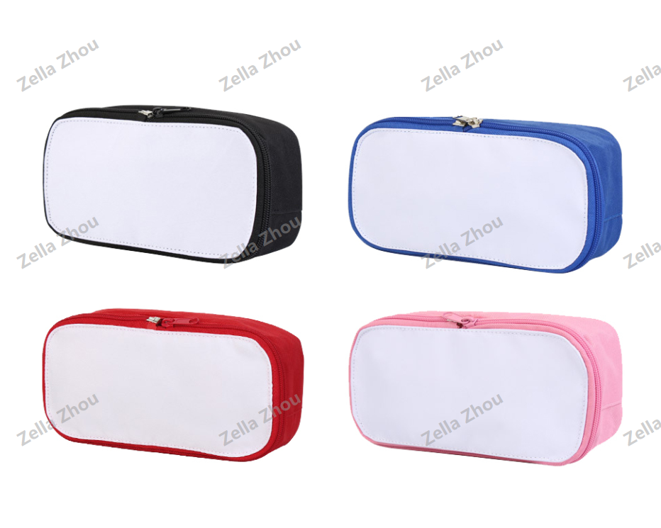 Zella 2025 Popular sublimation pencil case with mix colors