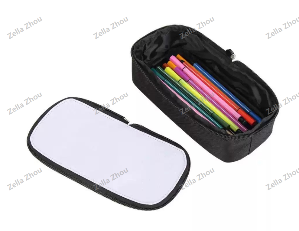 Zella 2025 Popular sublimation pencil case with mix colors