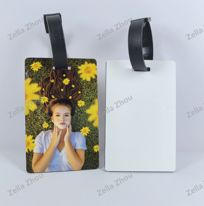 Zella MDF blank sublimation luggage tags