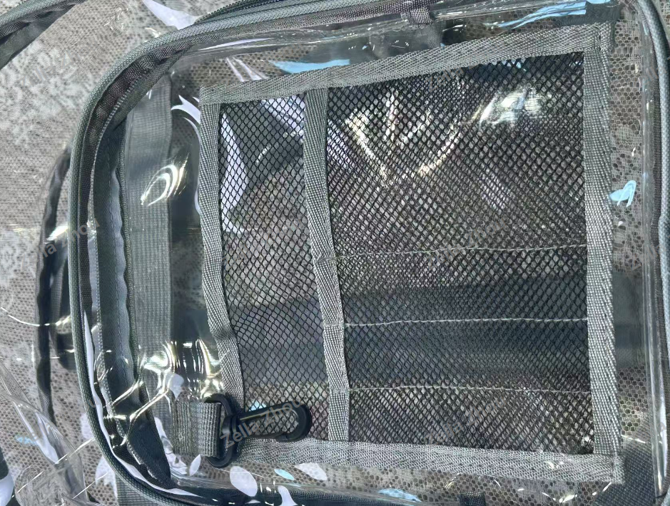 Zella 2025 Popular PVC Clear Backpack with Mix Colors