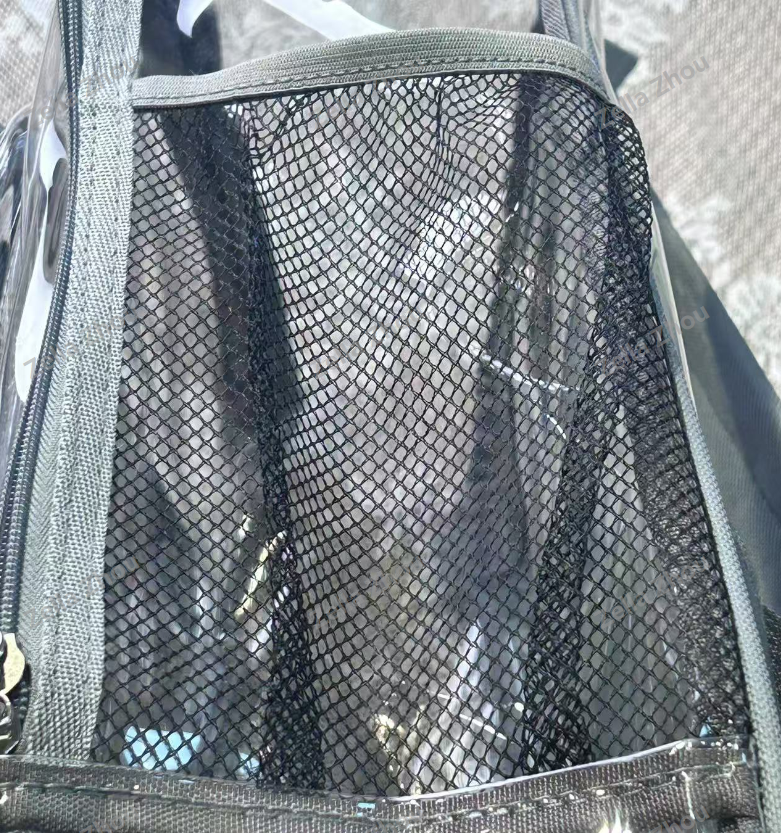 Zella 2025 Popular PVC Clear Backpack with Mix Colors