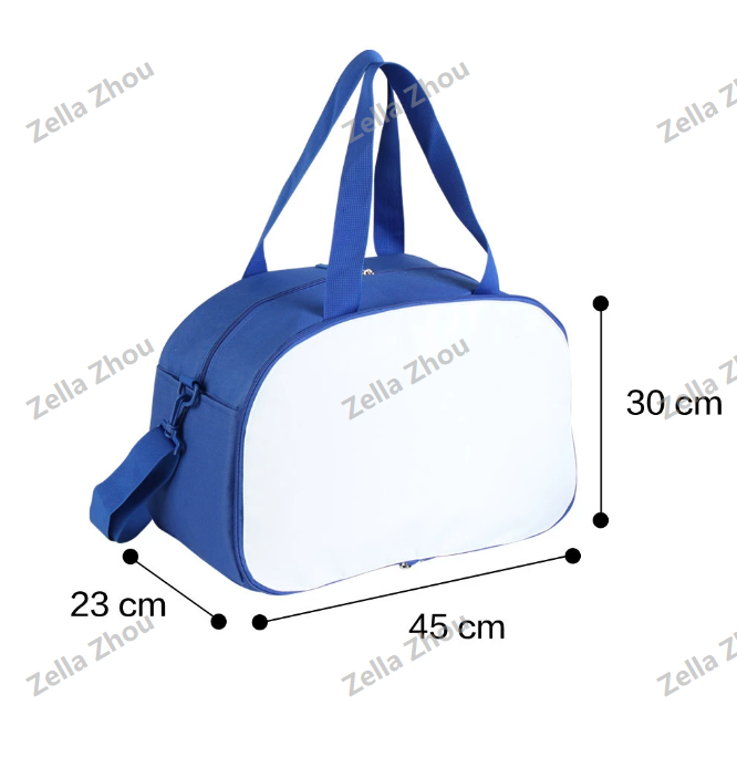 Zella 2025 gym bag portable travel yoga sports bag for sublimation mix colors