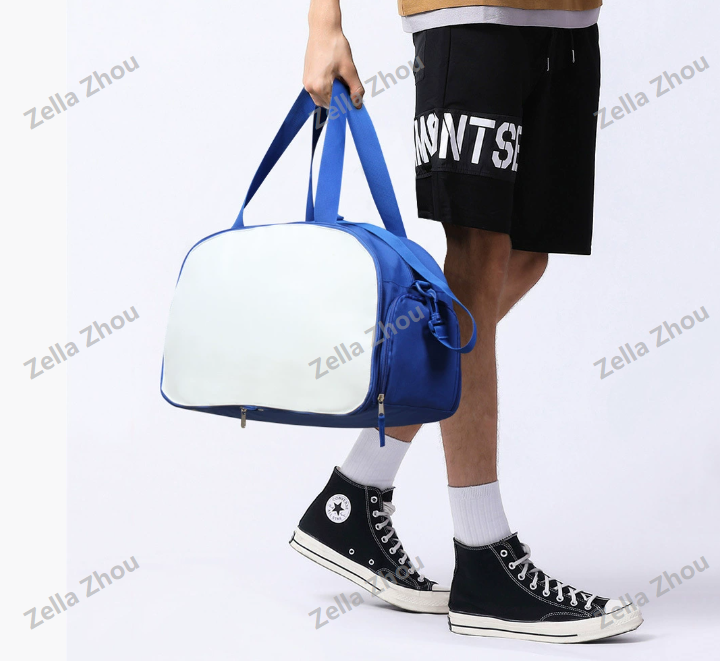 Zella 2025 gym bag portable travel yoga sports bag for sublimation mix colors