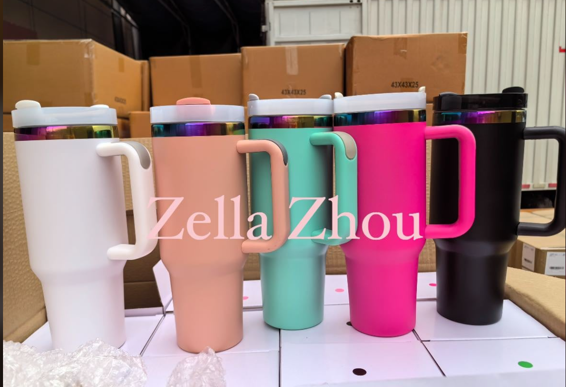 Zella 40oz Laser Engrave Tumblers Mixed Colors