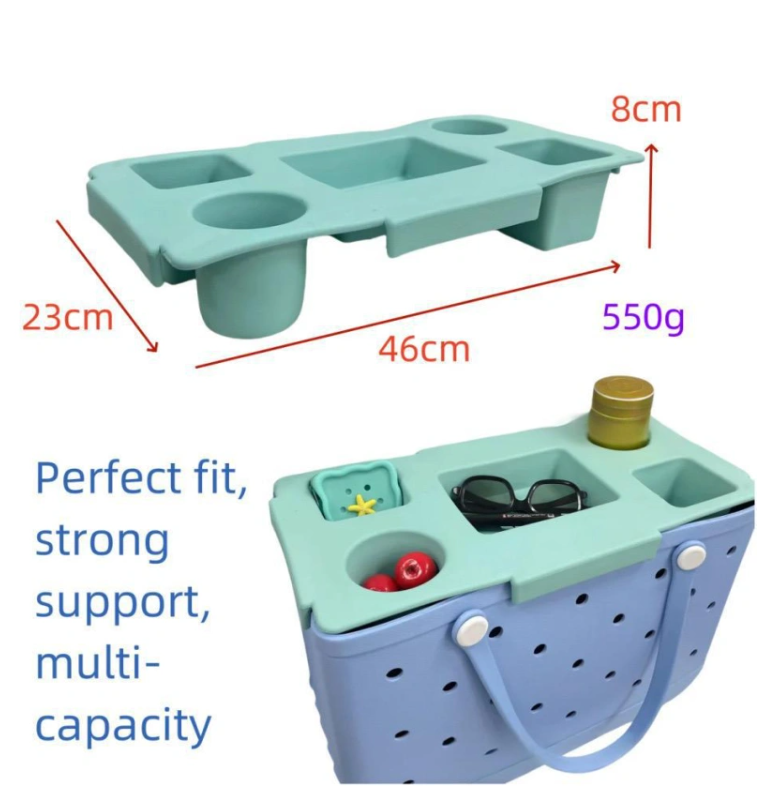 Zella new eva tray cover topper beach bag accessories storage boxes