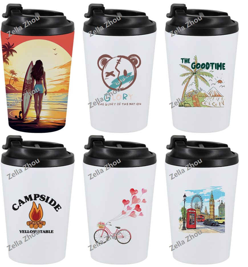 Zella 12oz blank coffee tumblers for sublimation
