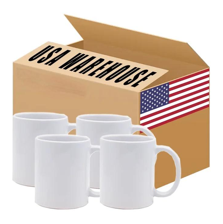 Zella 11oz blank ceramic mugs for sublimation USA warehouse