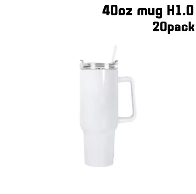 Zella 40OZ 1.0 Sublimation Blanks Handrid USA Warehouse RTS