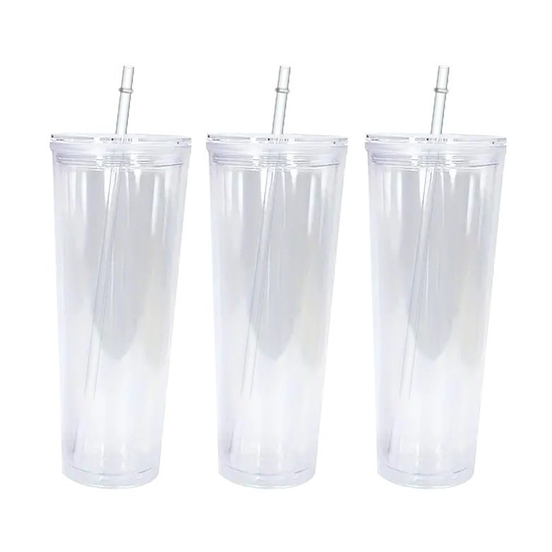 Zella 24oz snow globe plastic cups USA warehouse