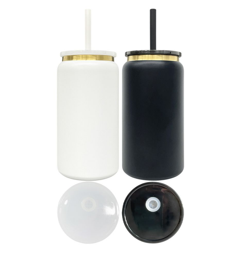 Zella 16oz gold stainless steel (black and white) US warehouse