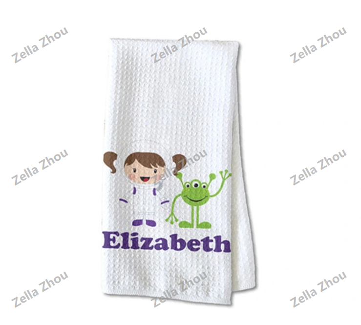 Zella Waffle Sublimation Blank Tea Towel US Warehouse