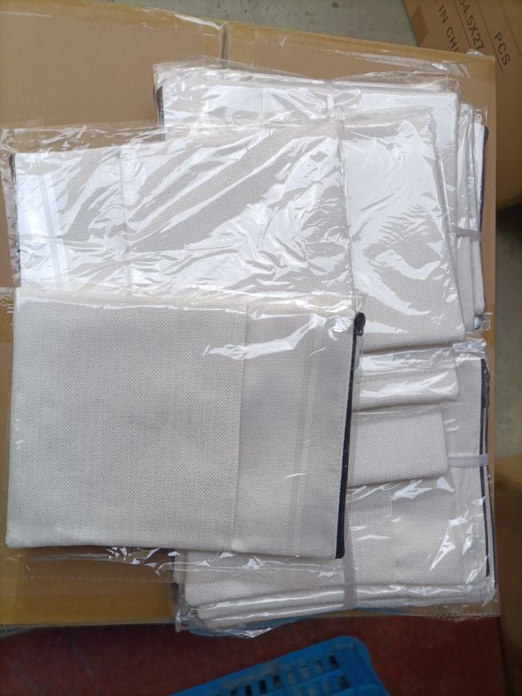 Zella New Arrival Book zipper sleeve for sublimation