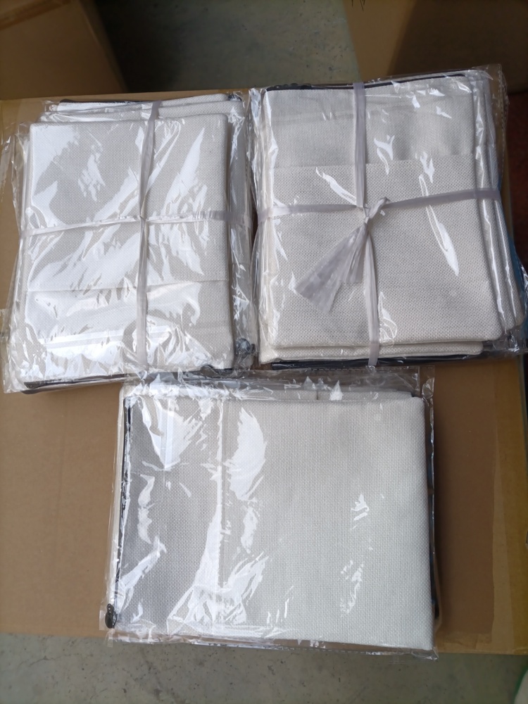 Zella New Arrival Book zipper sleeve for sublimation