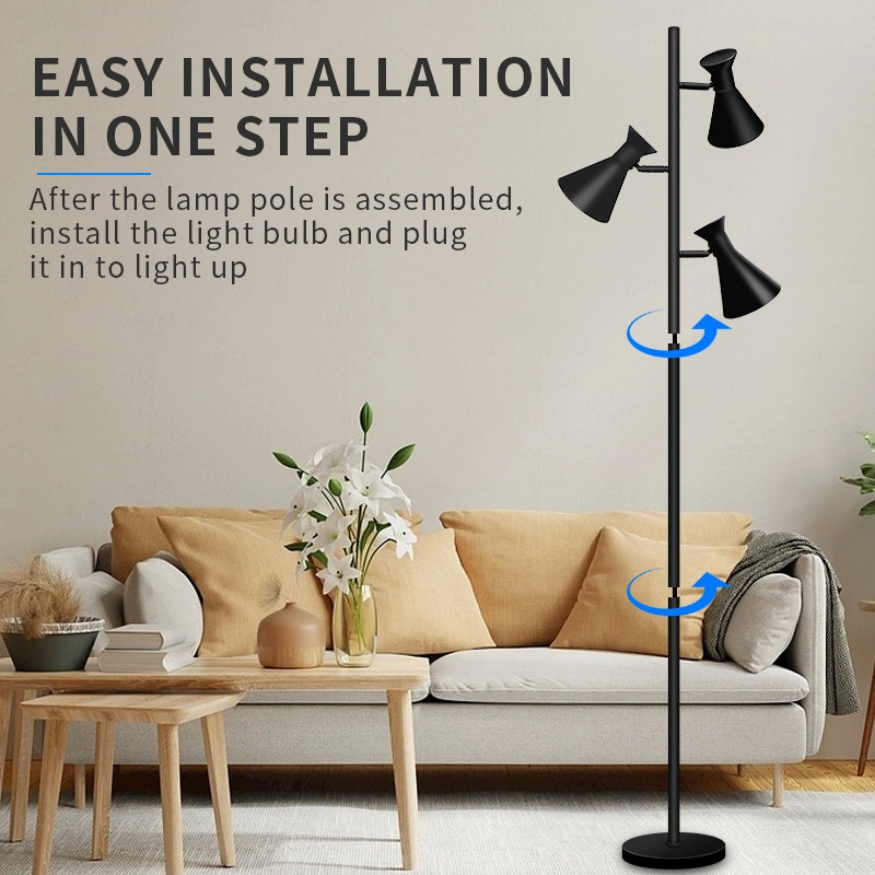 Rotatable Floor Lamp for decoration and reading