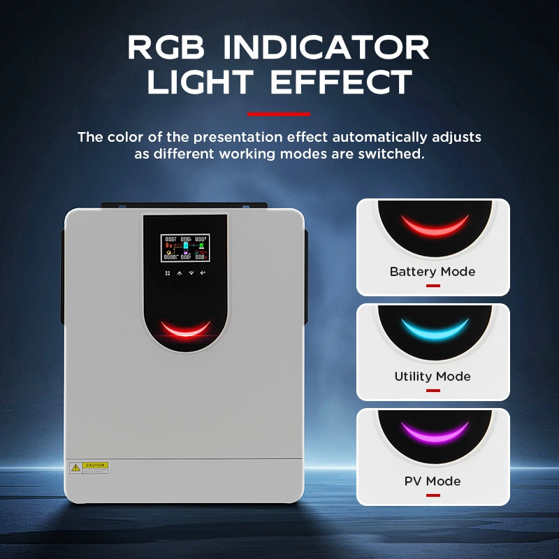 High effiency Solar inverter off-grid and Hybrid with MPPT shipping directly from factory