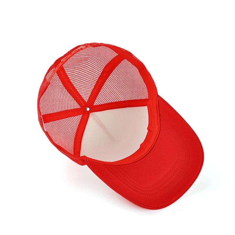 Wholesale Sublimation Blank Trucker Cap Custom Logo Sport Baseball Mesh Foam Hat Trucker cap