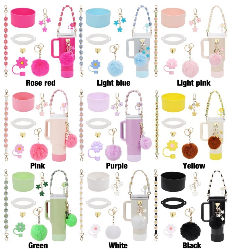 40oz tumblers accessories sets