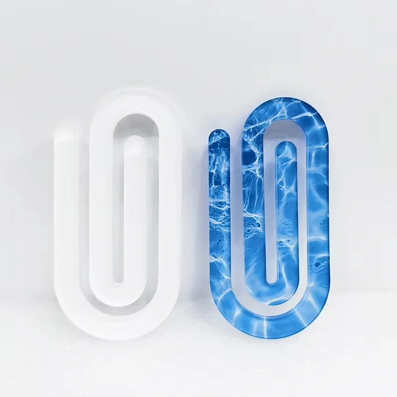 New hot selling Large size sublimation Acrylic paper clip customized acrylic bookmark blanks