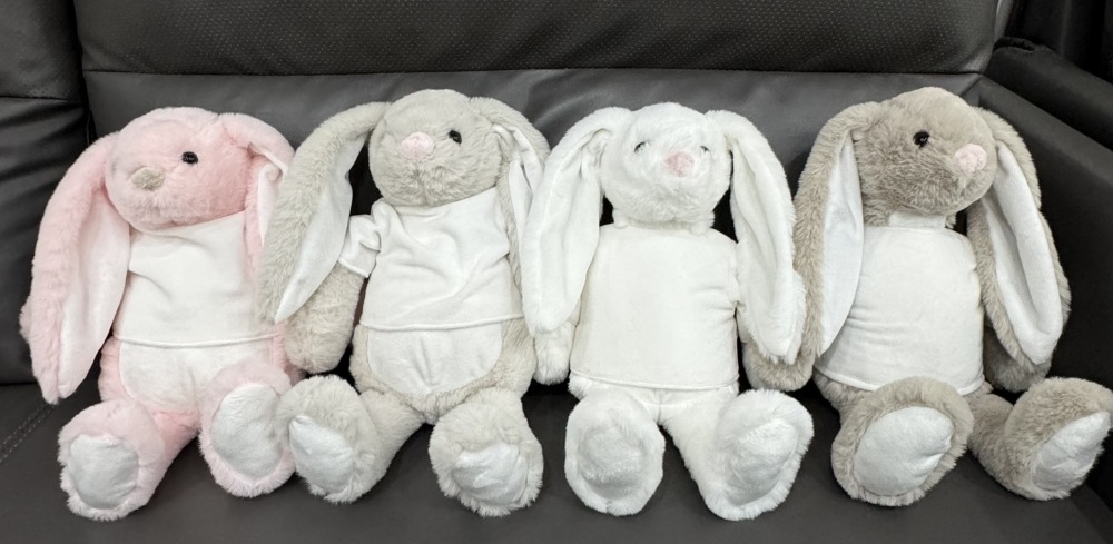 Hot Sale Easter Rabbit 15*33cm Plush Bunny Long Ear Color Stuffed Soft