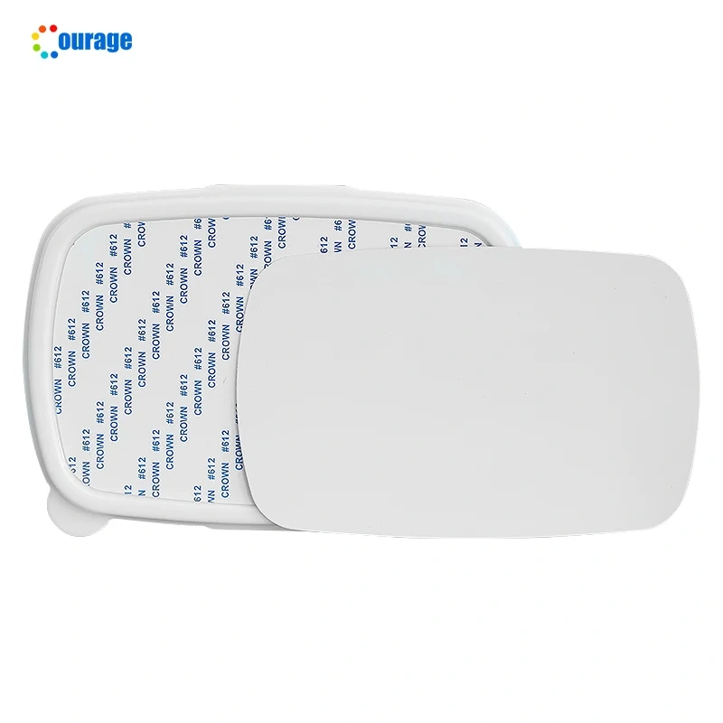 Multicolor Sublimation Plastic Blank Lunch Boxes Kids Bento Sublimation Lunch Box BPA Free Lunch Boxes Wholesale