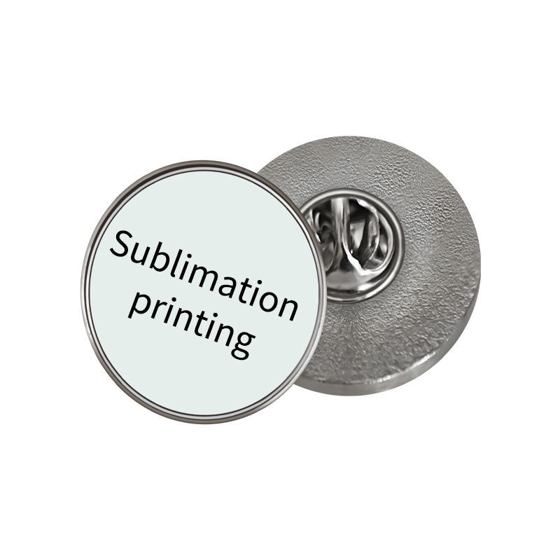 Current Heart Round Custom Printing Sublimation Blank Garments