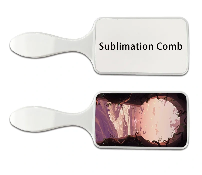 Lancoda Custom Logo Air Cushion Massage Sublimation Hair Brush DIY Sublimation Blanks Comb