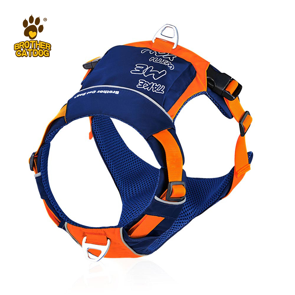 Dog Harness with Bag / Harness Backpacks/ Pet Supplies For Dogs