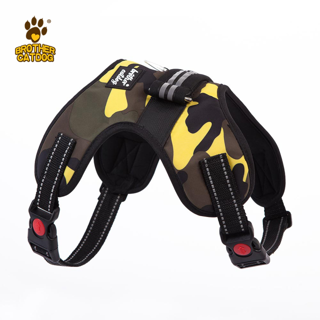 Manufacturer Wholesale Custom logo Breathable Dog Harness with Reflective Stripe / Made in Brother cat dog