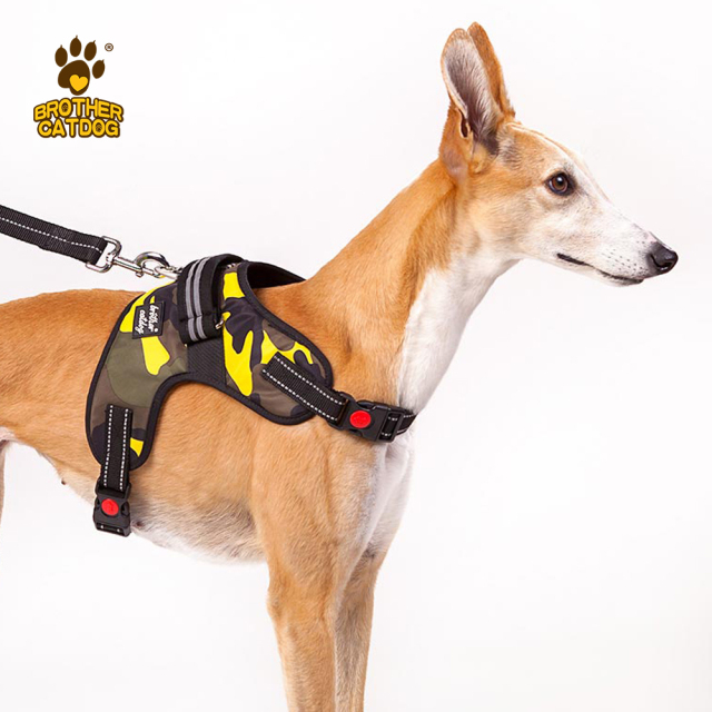 Manufacturer Wholesale Custom logo Breathable Dog Harness with Reflective Stripe / Made in Brother cat dog