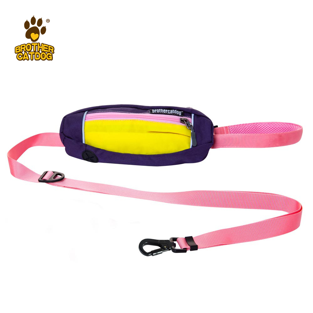 Dog Running Leash / Hands free dog leash / Reflective dog collars and leashes
