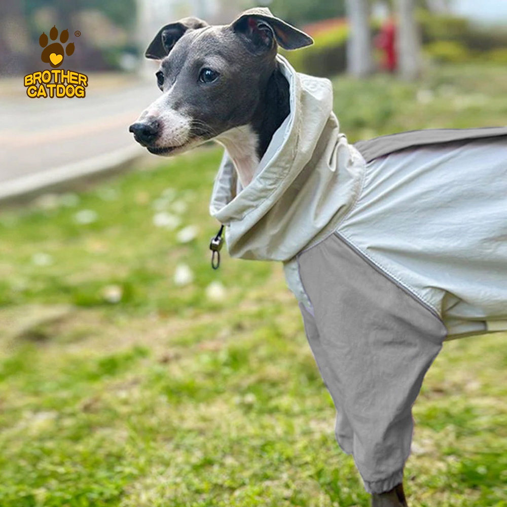 Waterproof Nylon Half Leg Dog Trouser Suit Dog Coat / Big Dog Clothes