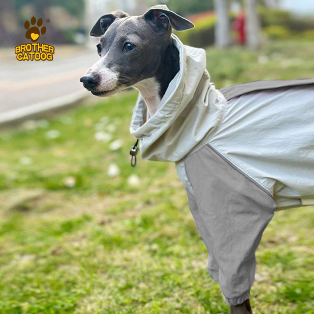 Waterproof Nylon Half Leg Dog Trouser Suit Dog Coat / Big Dog Clothes