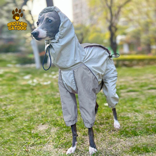 Waterproof Nylon Half Leg Dog Trouser Suit Dog Coat / Big Dog Clothes