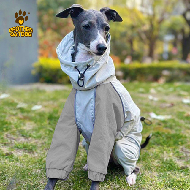 Waterproof Nylon Half Leg Dog Trouser Suit Dog Coat / Big Dog Clothes