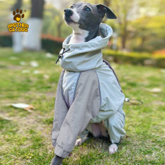Waterproof Nylon Half Leg Dog Trouser Suit Dog Coat / Big Dog Clothes