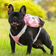 Outdor Travel Dog Backpack for Small dogs / Breathable walking French Bulldog carrier Bags Accessories / Pet Supplies