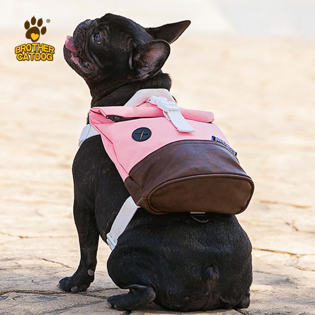 Outdor Travel Dog Backpack for Small dogs / Breathable walking French Bulldog carrier Bags Accessories / Pet Supplies