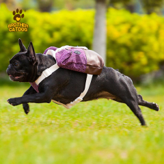 Outdor Travel Dog Backpack for Small dogs / Breathable walking French Bulldog carrier Bags Accessories / Pet Supplies