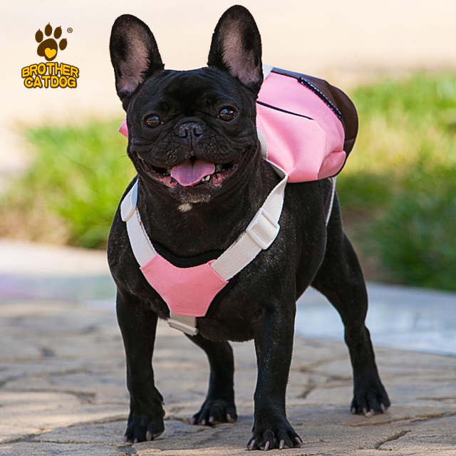 Outdor Travel Dog Backpack for Small dogs / Breathable walking French Bulldog carrier Bags Accessories / Pet Supplies