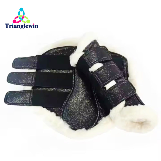 Equine Supplier Horse Accessories  Horse Splint Boots Custom Horse Fly Boots Horse Riding Supplies