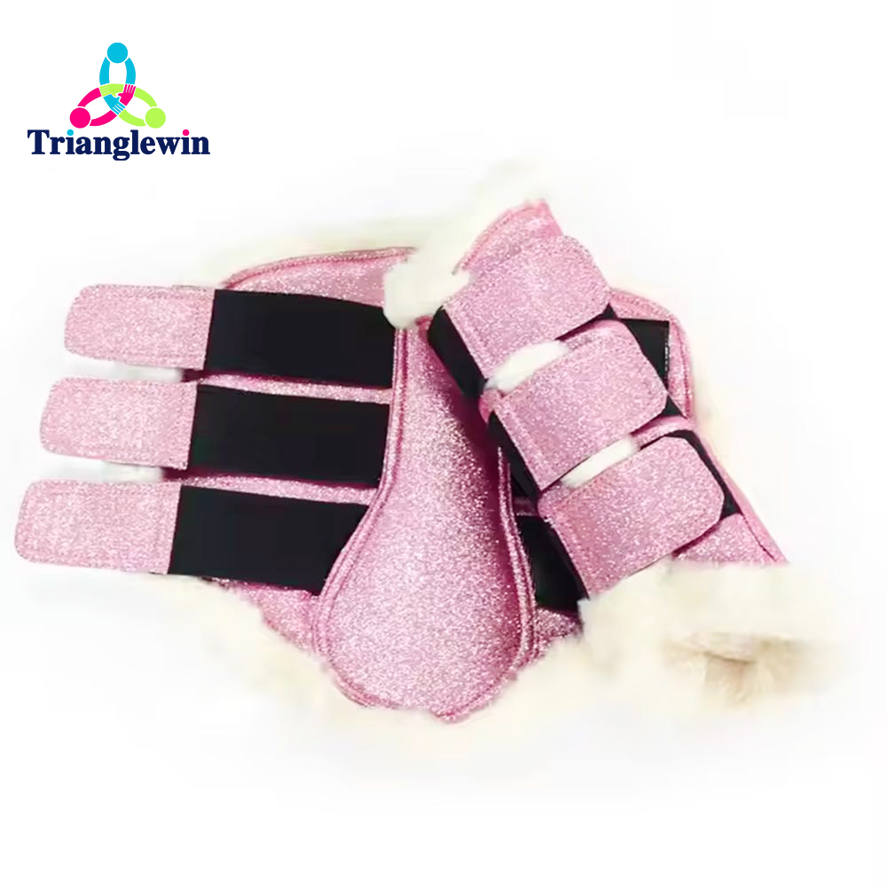 Equestrian equipment  Horse Care Supplies Custom Horse Fly Boots Horse Riding Boots Horse Boots Factory