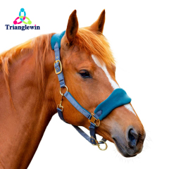 Custom Equestrian Supplies Horse Equipment Polypropylene Available Horse Halter with lead Rope in All colors