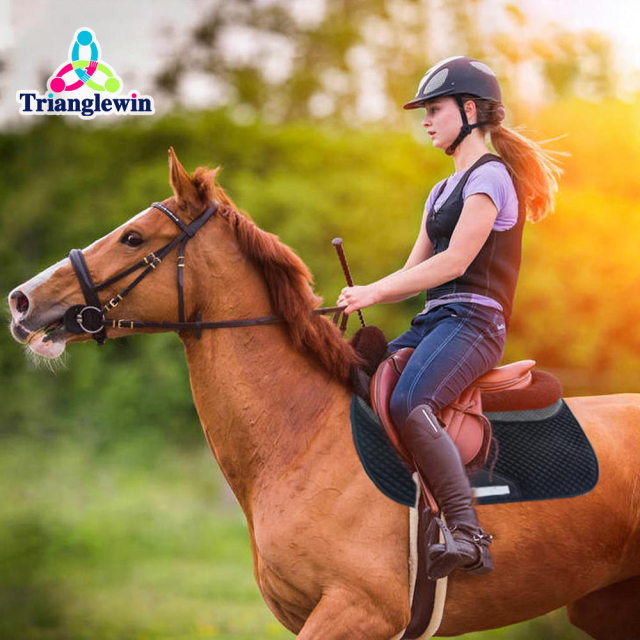 High Quality Equestrian Products Equine Equipment / Customized New Design Comfort Breathable Horse Saddle pads