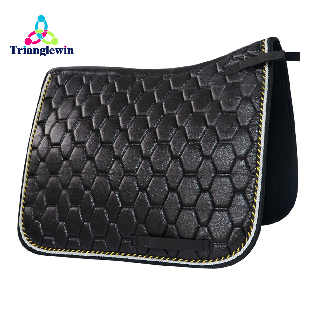 Custom Saddle pad Equestrian Saddle pad Breathable Horse Blanket Western Saddle Blanket For Horse Riding / Trianglewin