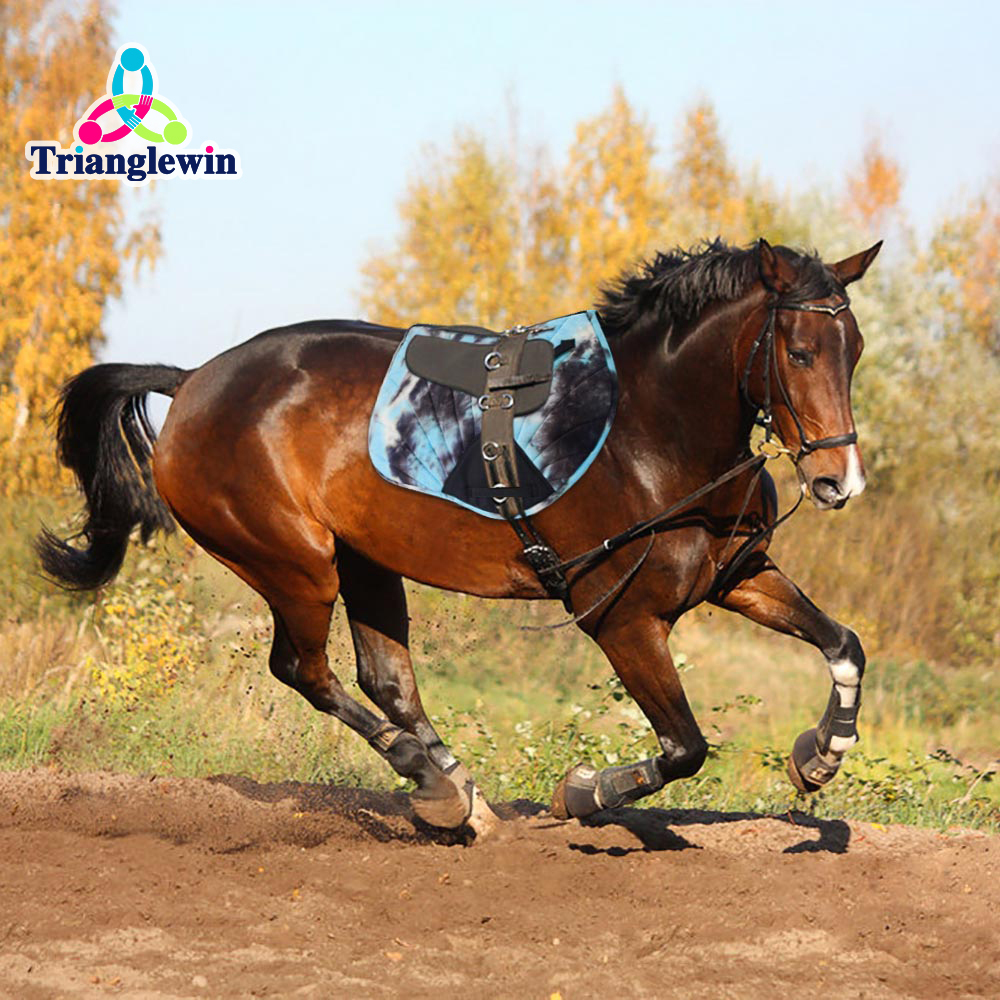 Wholesale Custom Saddle Pad / Dressage Jumping Equestrian Sports Horse Saddle Pad